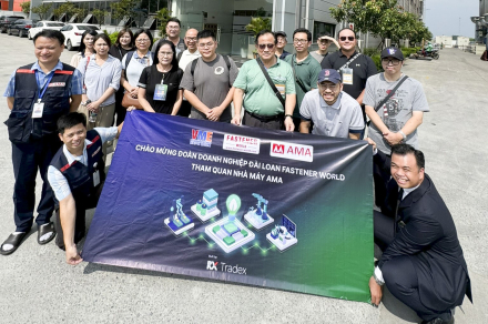 Fastener World Leads Taiwan Companies to Visit AMA Group